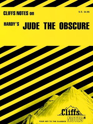 cover image of CliffsNotes on Hardy's Jude The Obscure